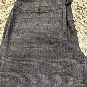 Lane Bryant Black and White Textured Pants